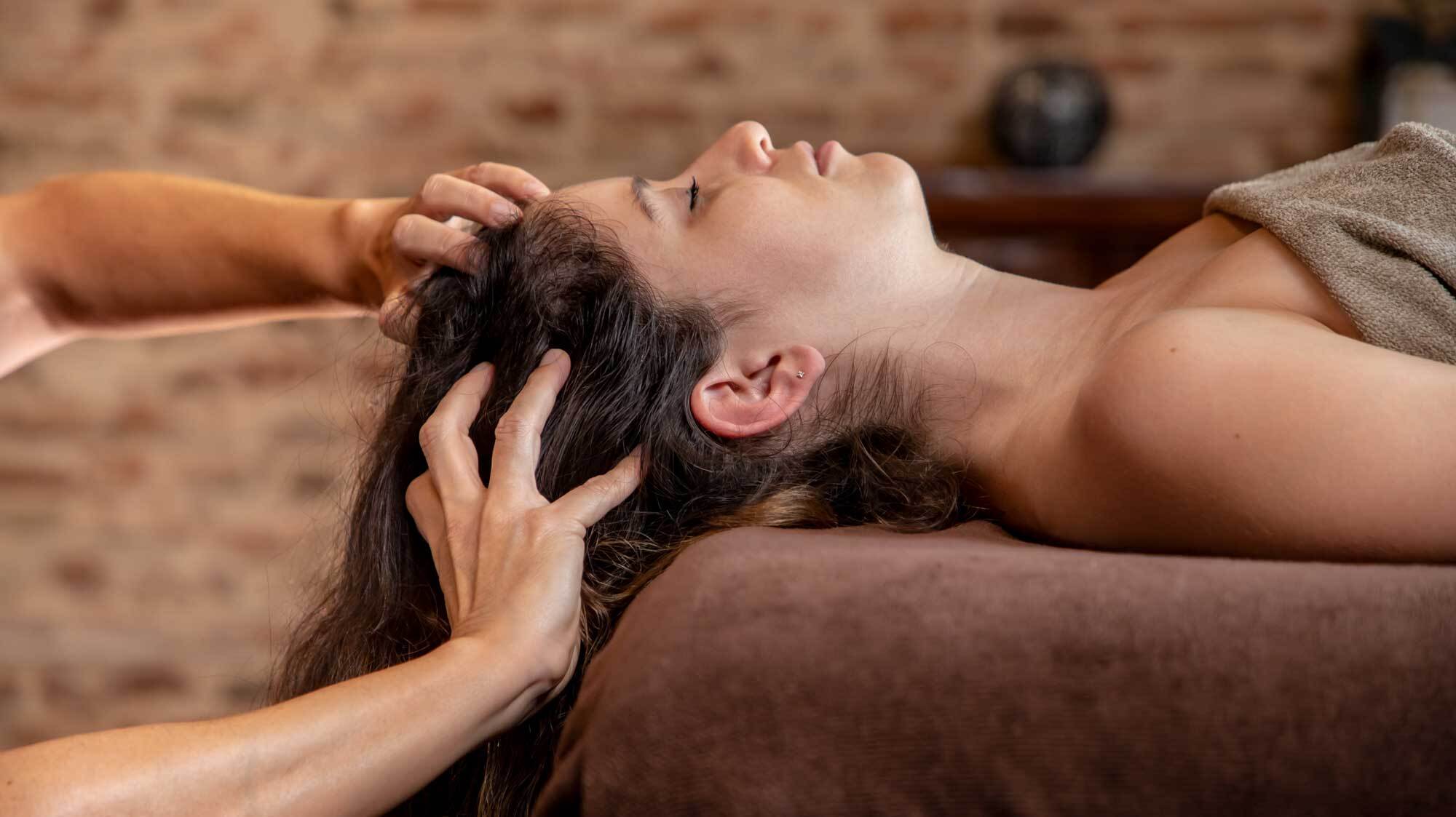 massage cuir chevelu