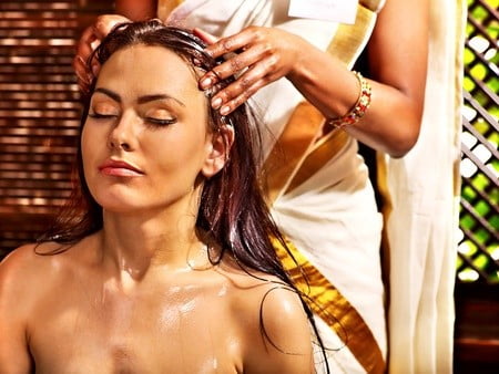 Massage de tête shirotchampi