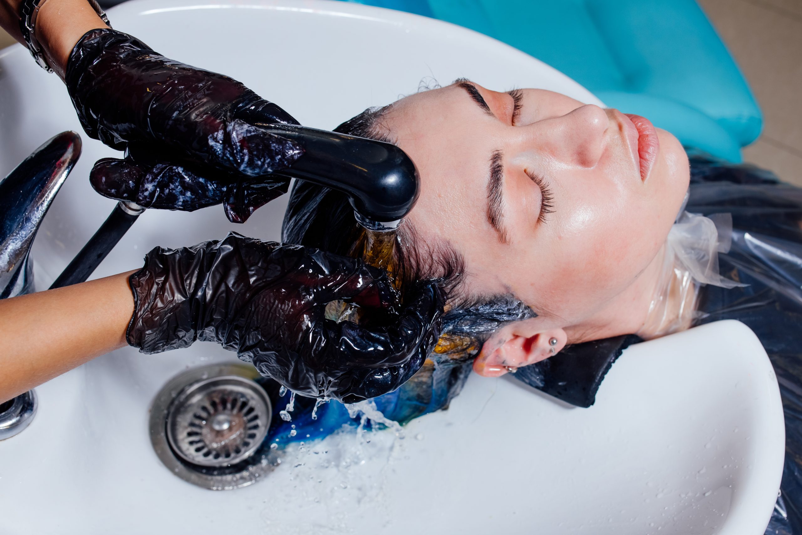 massage en salon de coiffure 
